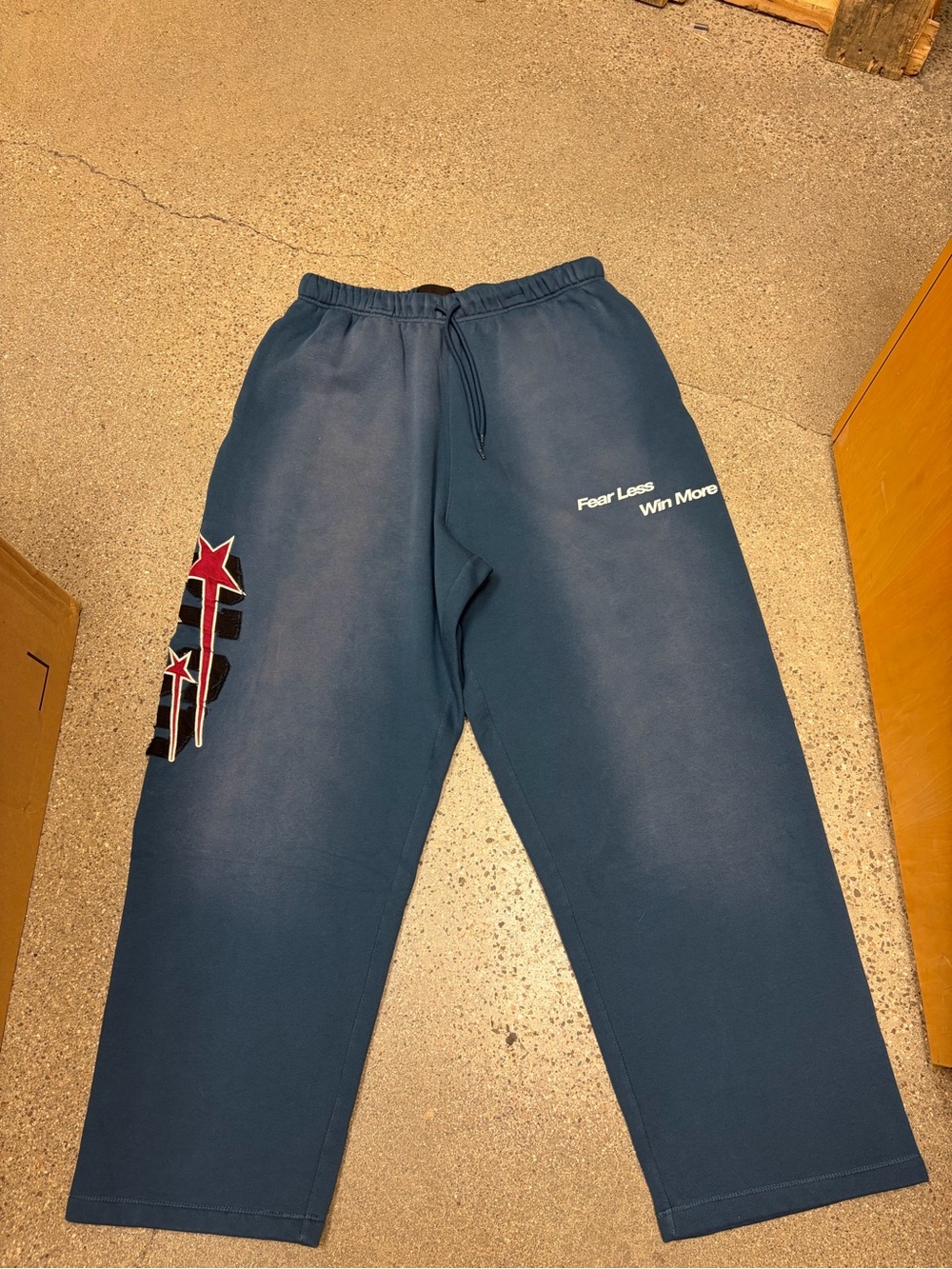 Pacsun Navy Blue Extreme Baggy Sweatpants